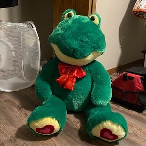 Large Stuffed Frog